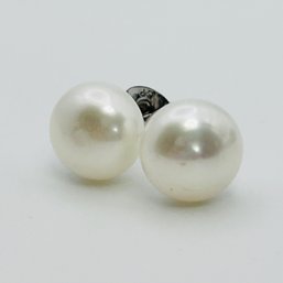 CP Pearl Sterling Silver Studs 1.66 G