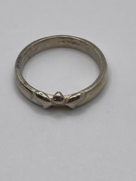 Sterling Ring With Design  3.75g   Sz. 9