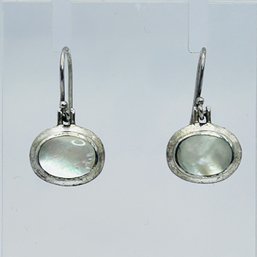 SU Thailand, Mother Of Pearl Sterling Dangle Earrings