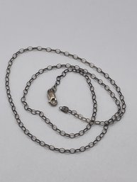 Sterling Necklace 1.88g -- 18.5in