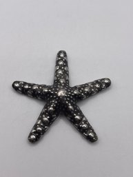 Large Sterling Starfish Pendant 13.00g