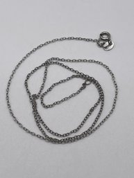 Petite Sterling Cable Chain .88g --size 18in