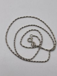 16' Sterling Twisted Box Chain 2.39g