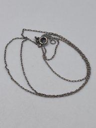 20' Petite Sterling Necklace .85g