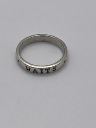 Sterling 'True Love Waits' Ring 3.00g  Size 8