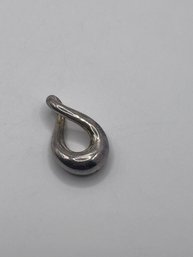 Sterling Modern Twisted Pendant 3.14g