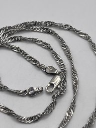24' Sterling Chain Necklace 6.22g