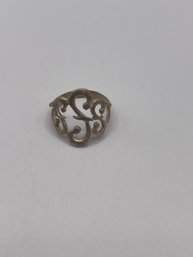 Sterling Ring With Swirl Design  2.41g   Sz. 5.5