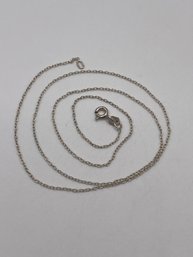Thailand - Sterling Petite Chain  0.94g    18'long