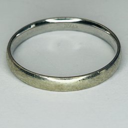 S Sterling Silver Band Size 10, 2.11 G