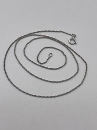 Sterling Petite Chain  0.95g    18'long