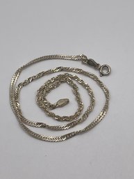 India - Sterling Gold Toned Chain   3.19g     16'