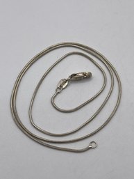 Italy - Sterling Round Chain   2.78g     17'
