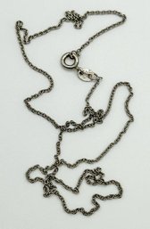 ITALY Sterling Chain Necklace 1.90g