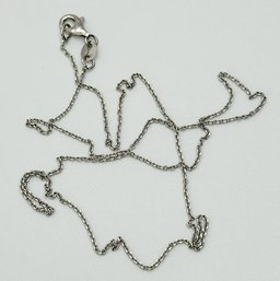 ITALY Sterling Chain Necklace 1.57g