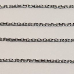 ATI Sterling Silver Cable Chain Necklace 1.93 G