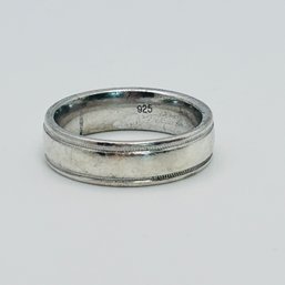 Sterling Silver Band Engraved 7.12 G