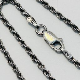 Italy 0CO Rope Chain Bracelet 3.09 G