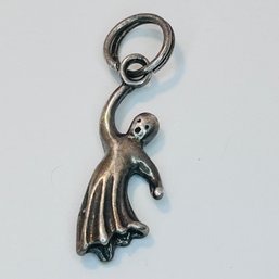 Sterling Silver Ghost Pendant 1.43 G