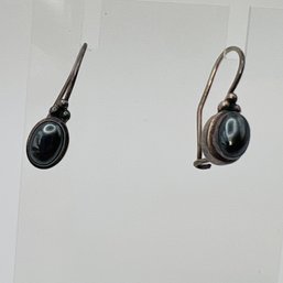 SPINEL, Sterling, Silver Kidney Wire Dangle Earrings 2.82 G