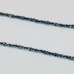 UTC Sterling Silver Serpentine Chain Necklace, 2.73 G