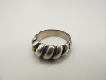 Sterling Stamped Ring 6.17g  Size 6
