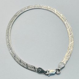 IBB Italy, Flat Herringbone Chain Bracelet 3.97 G