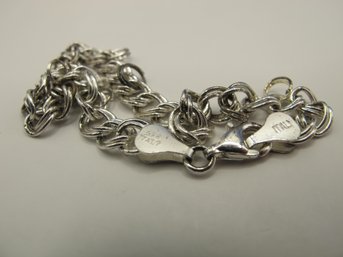 Italy Sterling Link Bracelet Charm 7.71g