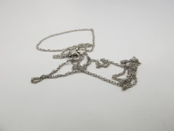Sterling Petite Chain .90g
