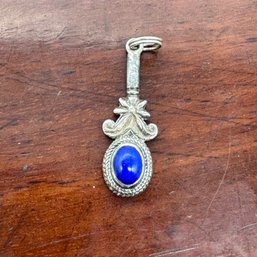 Lapis & Sterling Pendant / Charm - 2.00 Grams