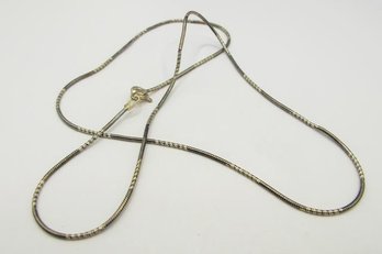 Italy- Two- Toned Sterling Chain 5.27g