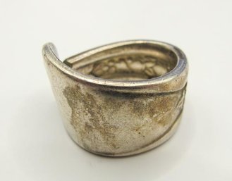 Sterling Ring With Fruit Detail 14.22g  Size 7