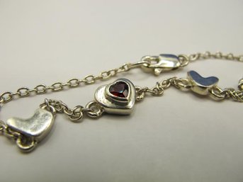 Sterling Charm Bracelet 5.85g