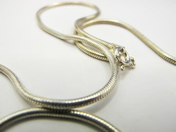 Italy Sterling Snake Chain Necklace 12.22g