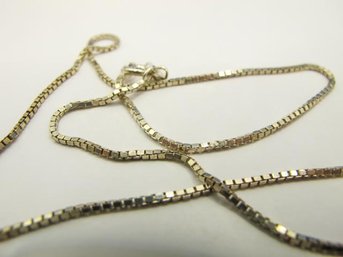 INDIA Sterling Box Chain 3.20g