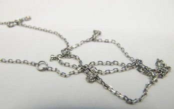 Sterling Petite Chain  .92g