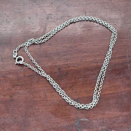 20' Sterling Link Necklace - 5.04 Grams