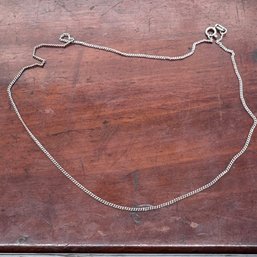 16' Cable Link Necklace - Sterling - 2.18 Grams