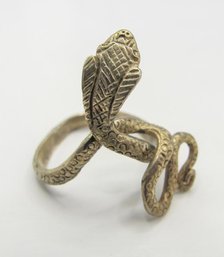 Sterling Snake Wrap Ring 3.33g  Size 4