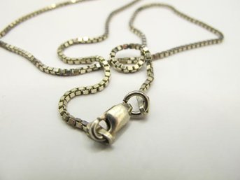 ITALY Sterling Box Chain 5.85g