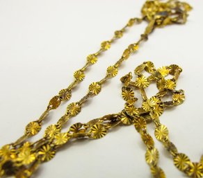 ITALY Gold Toned Sterling Chain 1.77g