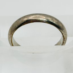 Sterling Silver Simple Band Size 7, 2.5g