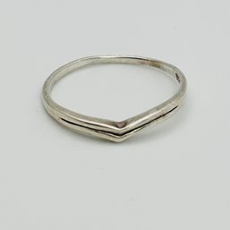 Sterling Silver Band Size 8, 1.1 G