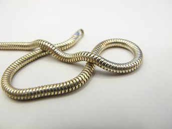 Sterling Snake Chain Bracelet 6.5g