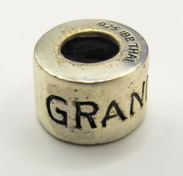 THAI Sterling 'grandmother' Charm Bead 2.65g