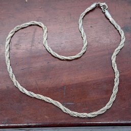 17' Rope Necklace - Sterling - 14.94 Grams