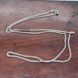 24' Cuban Link Necklace - Sterling - 6.78 Grams