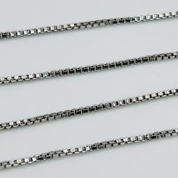 Italy, Sterling Silver Box Chain 2.49 G