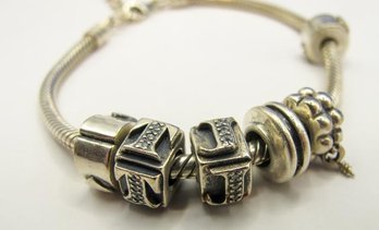 Sterling Charm Bracelet 23.60g