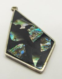 ALPACA MEXICO Diamond Pendant With Stone Inlay 3.71g